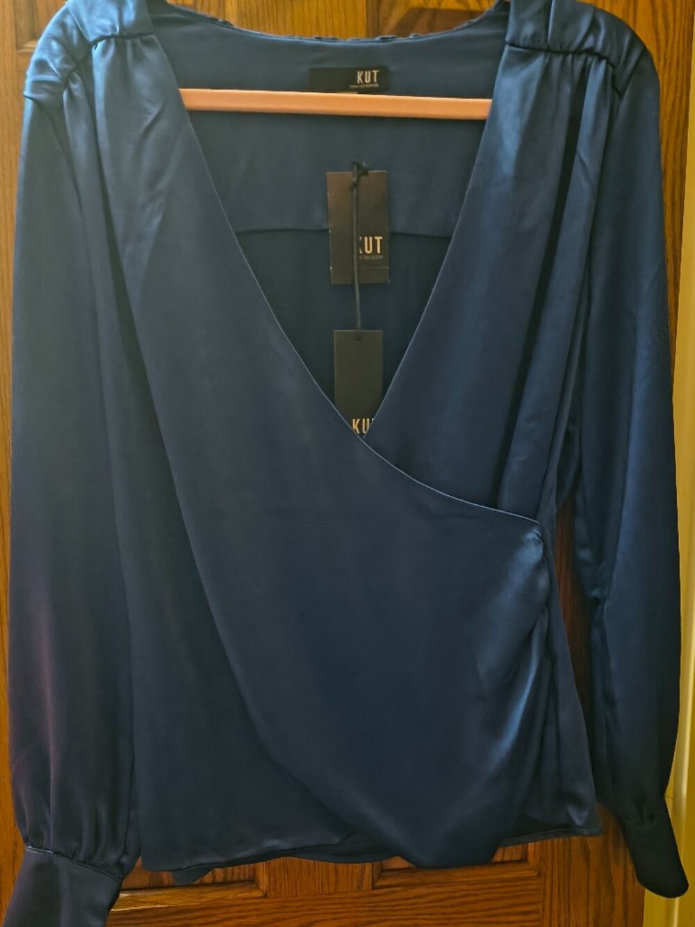 Kut Turquoise Top Size Large (New)